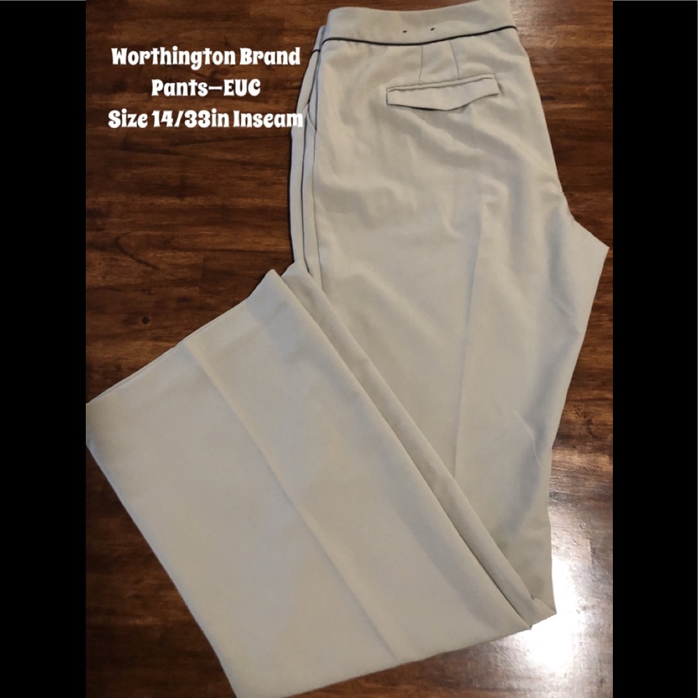 Worthington Brand Dress Pants—Size 14–EUC